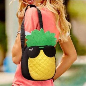 Pink VS Pineapple Insulated Travel Bag